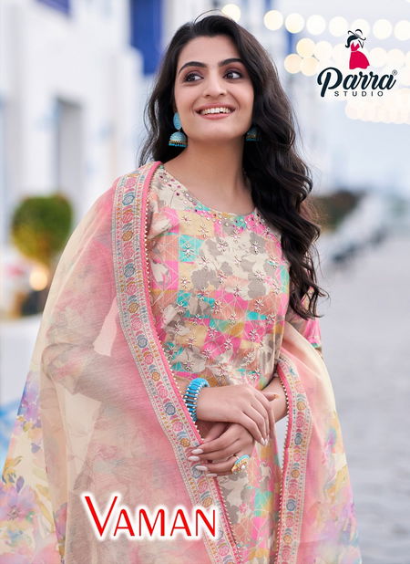 Vaman By Parra 1001 To 1005 Kurti With Bottom Dupatta wholesale price in Surat Catalog